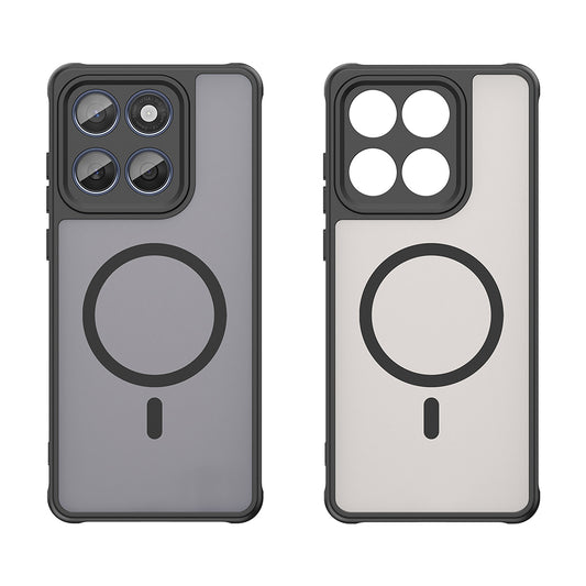 Funda MagSafe para Motorola Edge 60 Fusion / Edge 60, Techsuit, HaloFrost II, Negra
