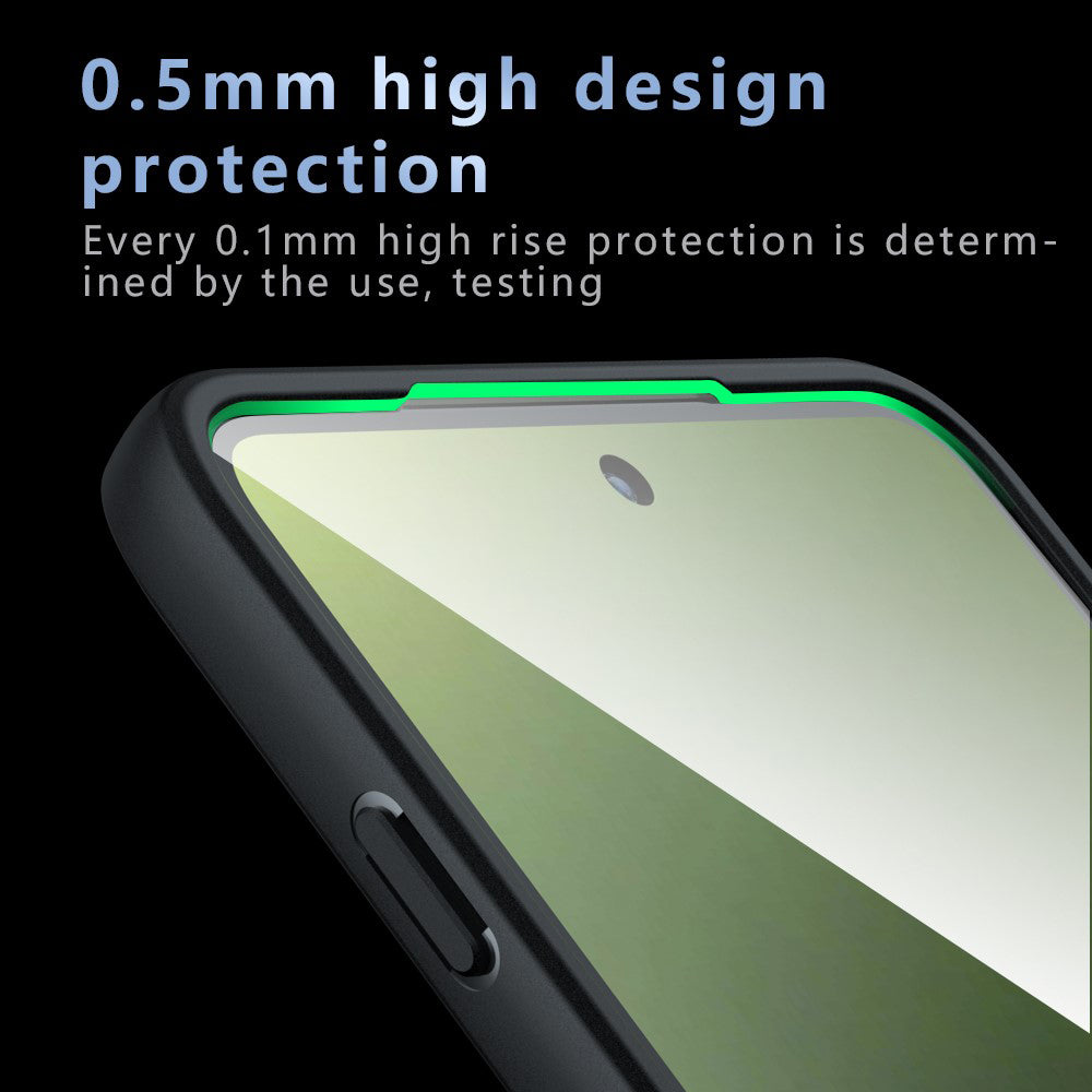 Funda MagSafe para Motorola Edge 70, Techsuit, PureFrost, Negra Satinada