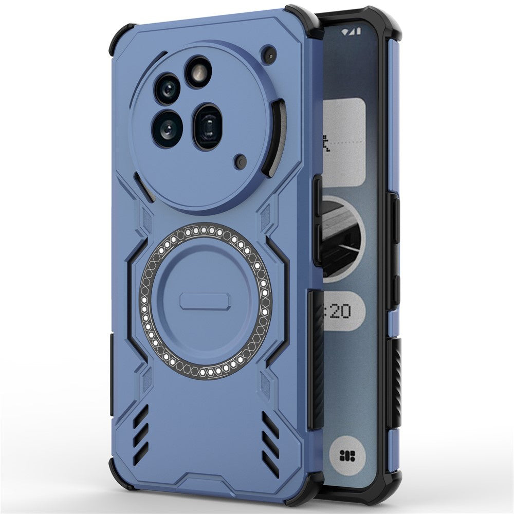 Funda MagSafe para Nothing Phone (3a) Pro, Techsuit, ArmorMag, Azul