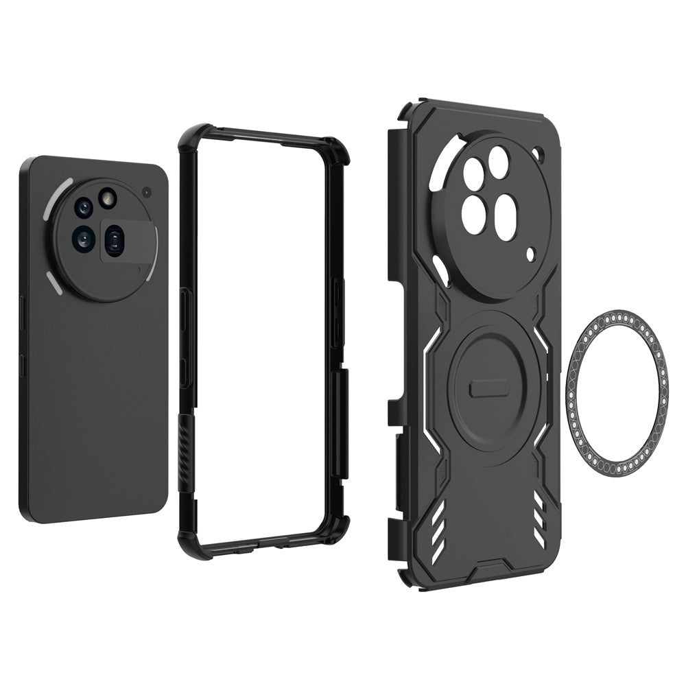 Funda MagSafe para Nothing Phone (3a) Pro, Techsuit, ArmorMag, Azul