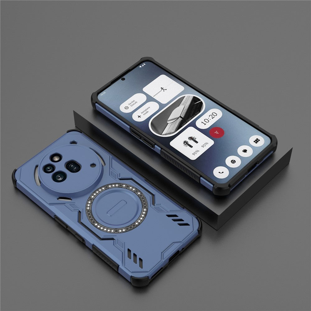 Funda MagSafe para Nothing Phone (3a) Pro, Techsuit, ArmorMag, Azul