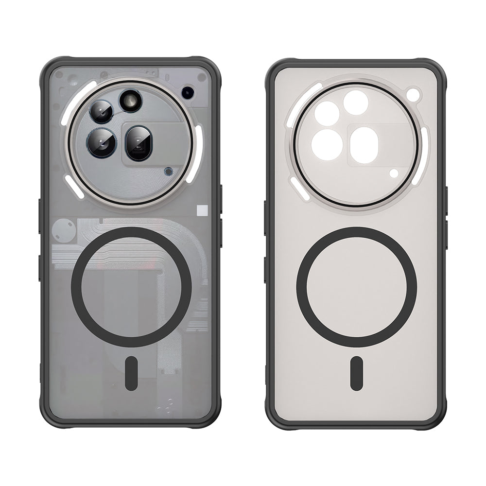 Funda MagSafe para Nothing Phone (3a) Pro, Techsuit, HaloFrost II, Negra
