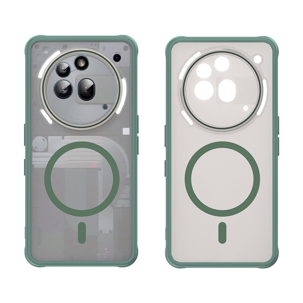 Funda MagSafe para Nothing Phone (3a) Pro, Techsuit, HaloFrost II, Verde