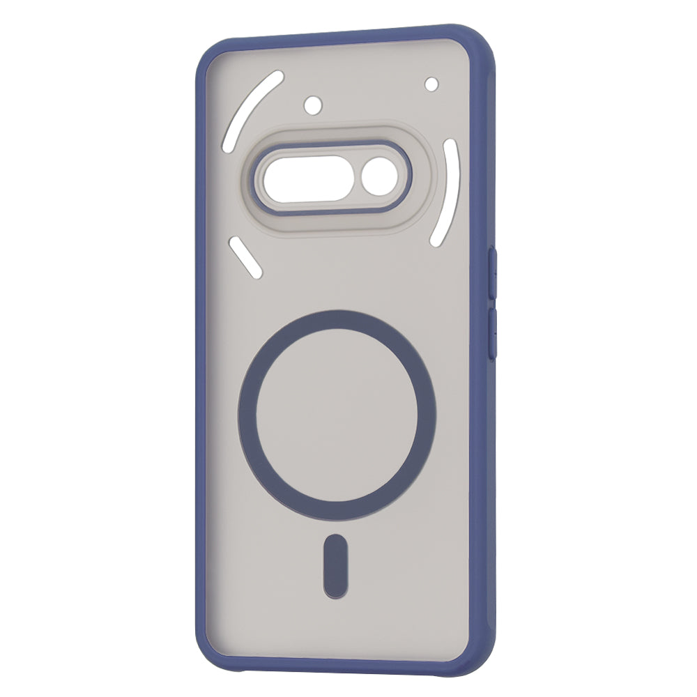 Funda MagSafe para Nothing Phone (3a), Techsuit, HaloFrost, Azul marino