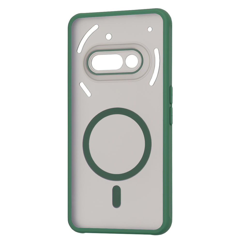 Funda MagSafe para Nothing Phone (3a), Techsuit, HaloFrost, Verde