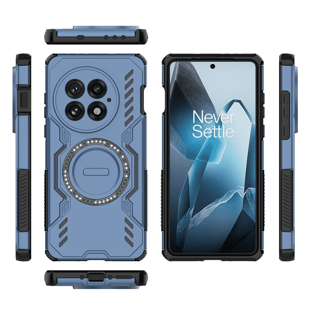 Funda MagSafe para OnePlus 13, Techsuit, ArmorMag, Azul