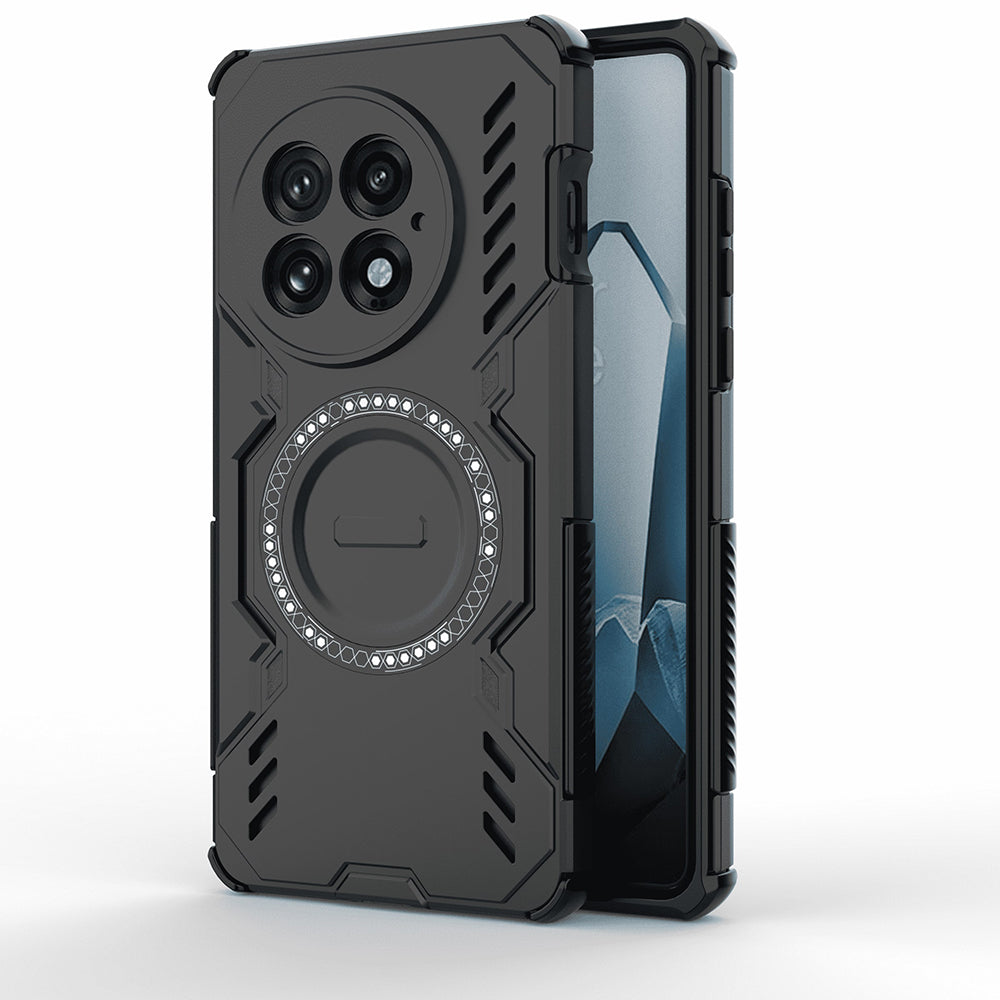 Funda MagSafe para OnePlus 13, Techsuit, ArmorMag, Negra