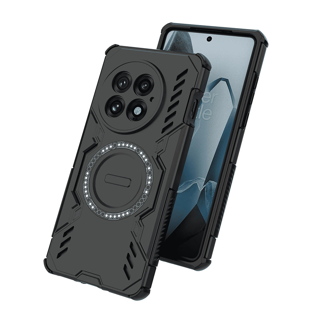 Funda MagSafe para OnePlus 13, Techsuit, ArmorMag, Negra