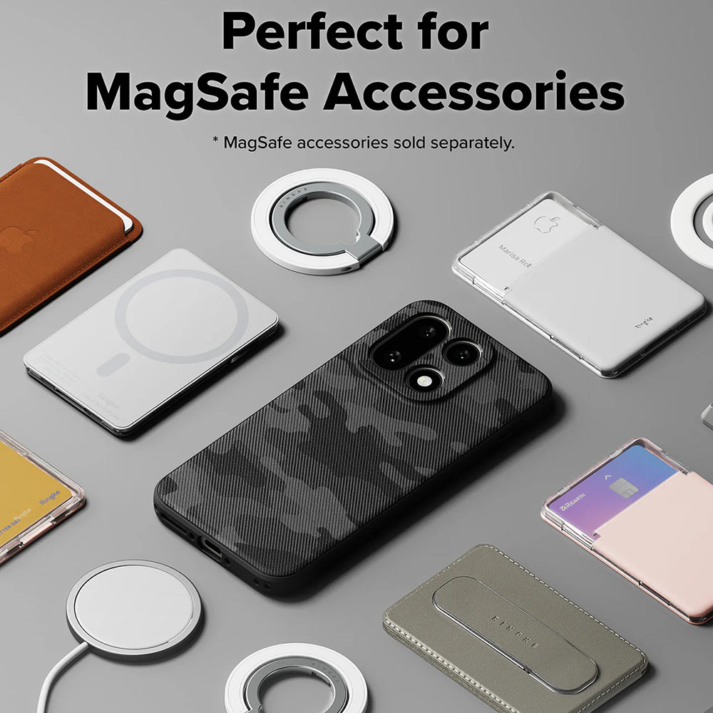 Funda MagSafe para OnePlus 15, Ringke, Onyx, Camuflaje