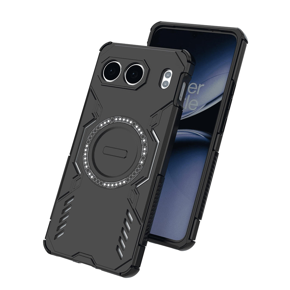 Funda MagSafe para OnePlus Nord 4, Techsuit, ArmorMag, Negra