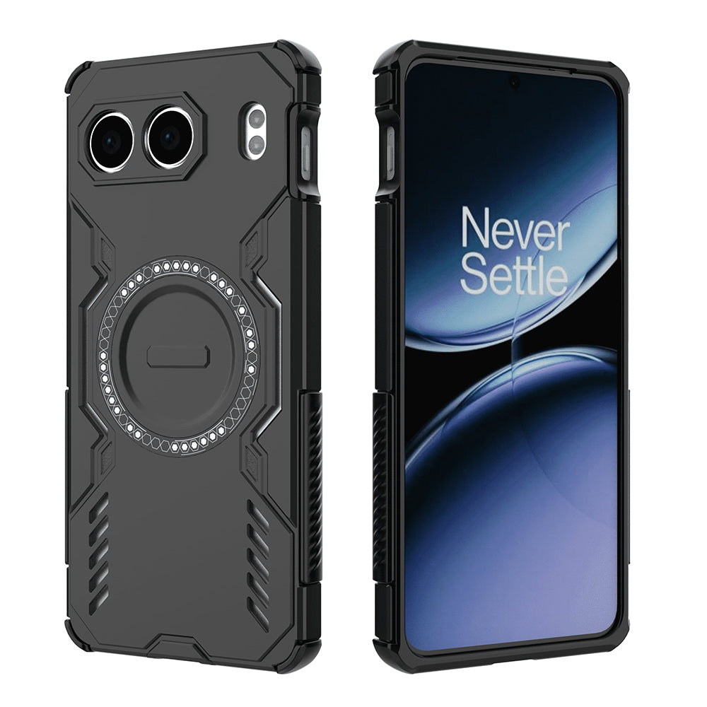 Funda MagSafe para OnePlus Nord 4, Techsuit, ArmorMag, Negra