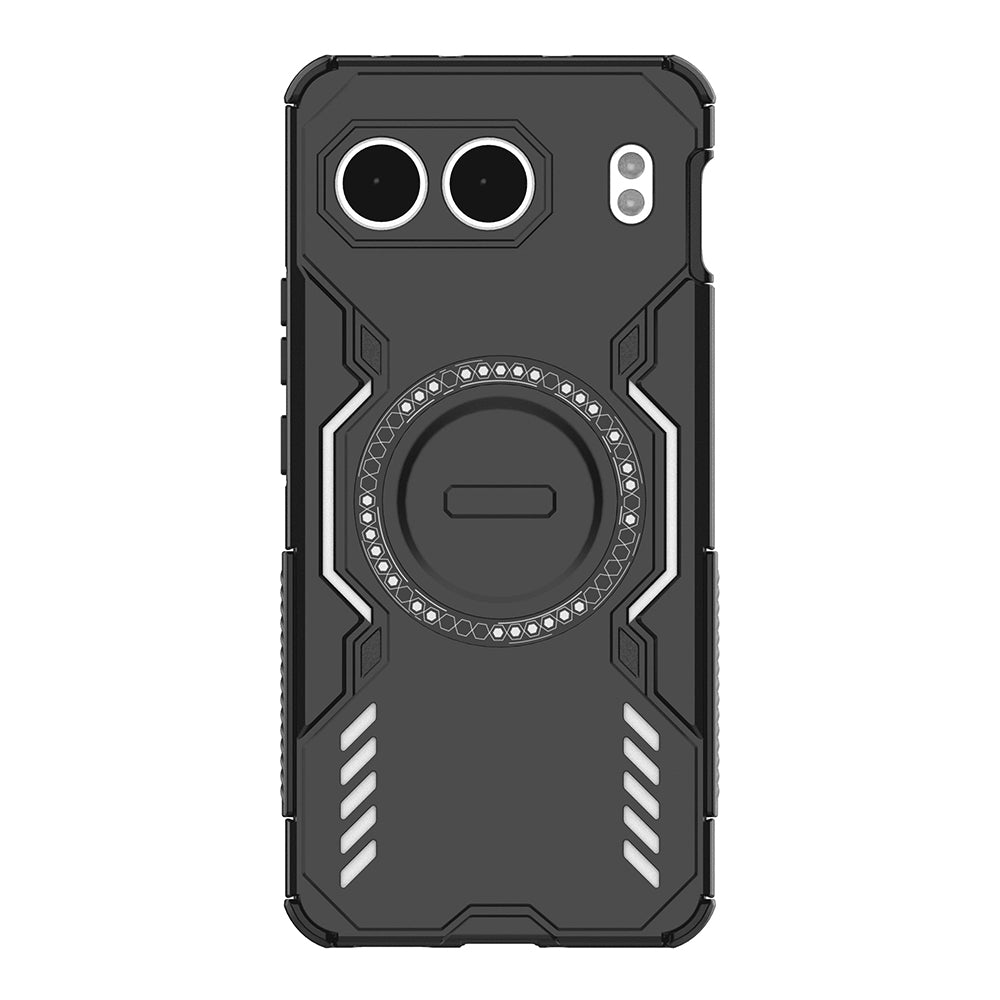 Funda MagSafe para OnePlus Nord 4, Techsuit, ArmorMag, Negra