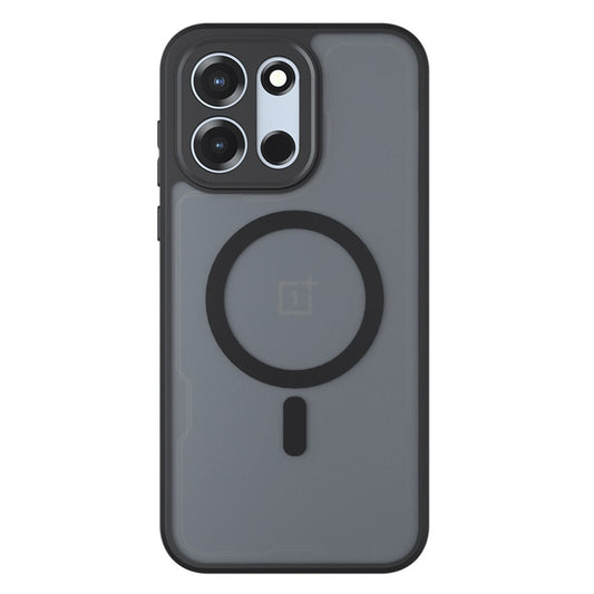 Funda MagSafe para OnePlus Nord 6, Techsuit, PureFrost, Negra Satinada