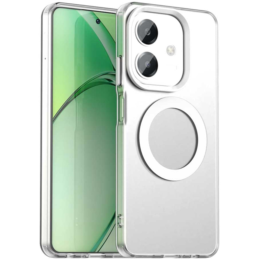 Funda MagSafe para Oppo A3 4G / A3 5G, Techsuit, CandyCase, Blanca