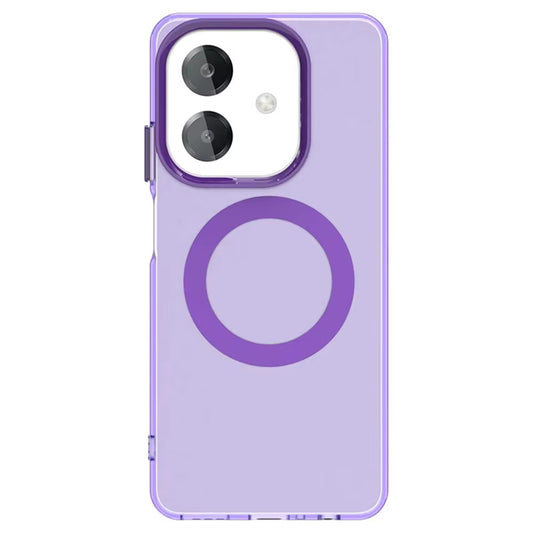 Funda MagSafe para Oppo A3 4G / A3 5G, Techsuit, CandyCase, Morado