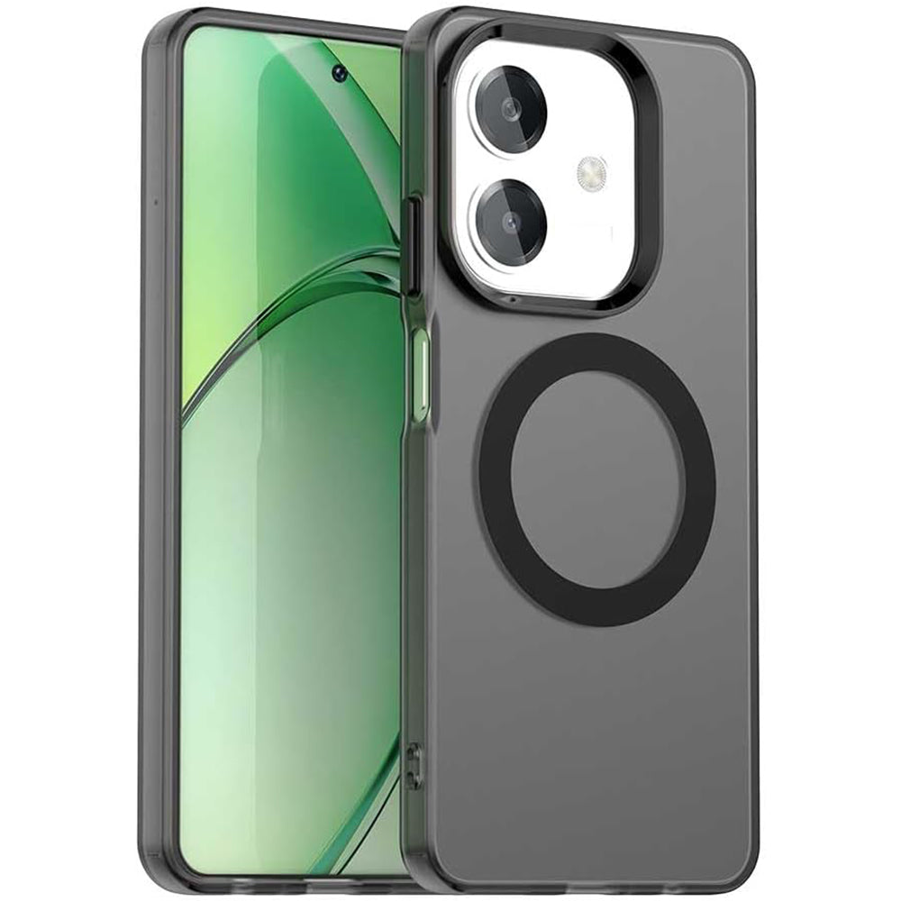 Funda MagSafe para Oppo A3 4G / A3 5G, Techsuit, CandyCase, Negra