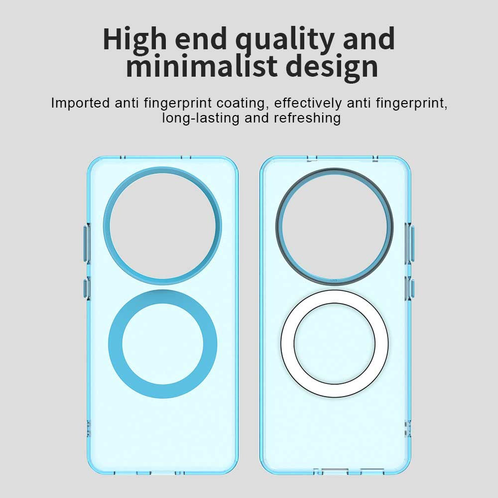 Funda MagSafe para Oppo Reno12 FS 5G / Reno12 FS 4G / Reno12 F 4G / Reno12 F, Techsuit, CandyCase, Azul
