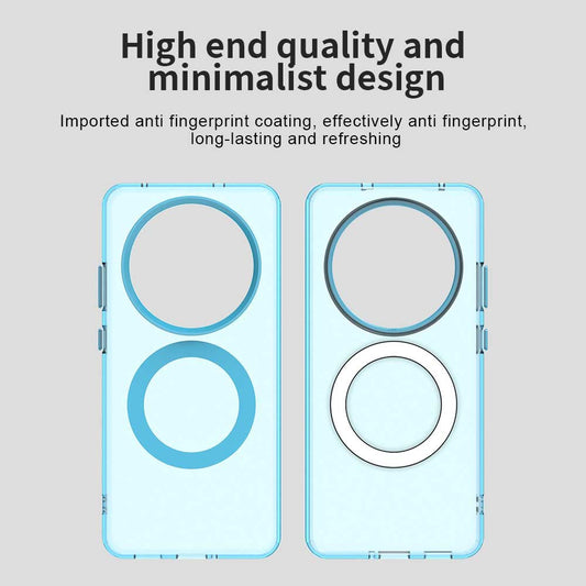 Funda MagSafe para Oppo Reno12 FS 5G / Reno12 FS 4G / Reno12 F 4G / Reno12 F, Techsuit, CandyCase, Azul