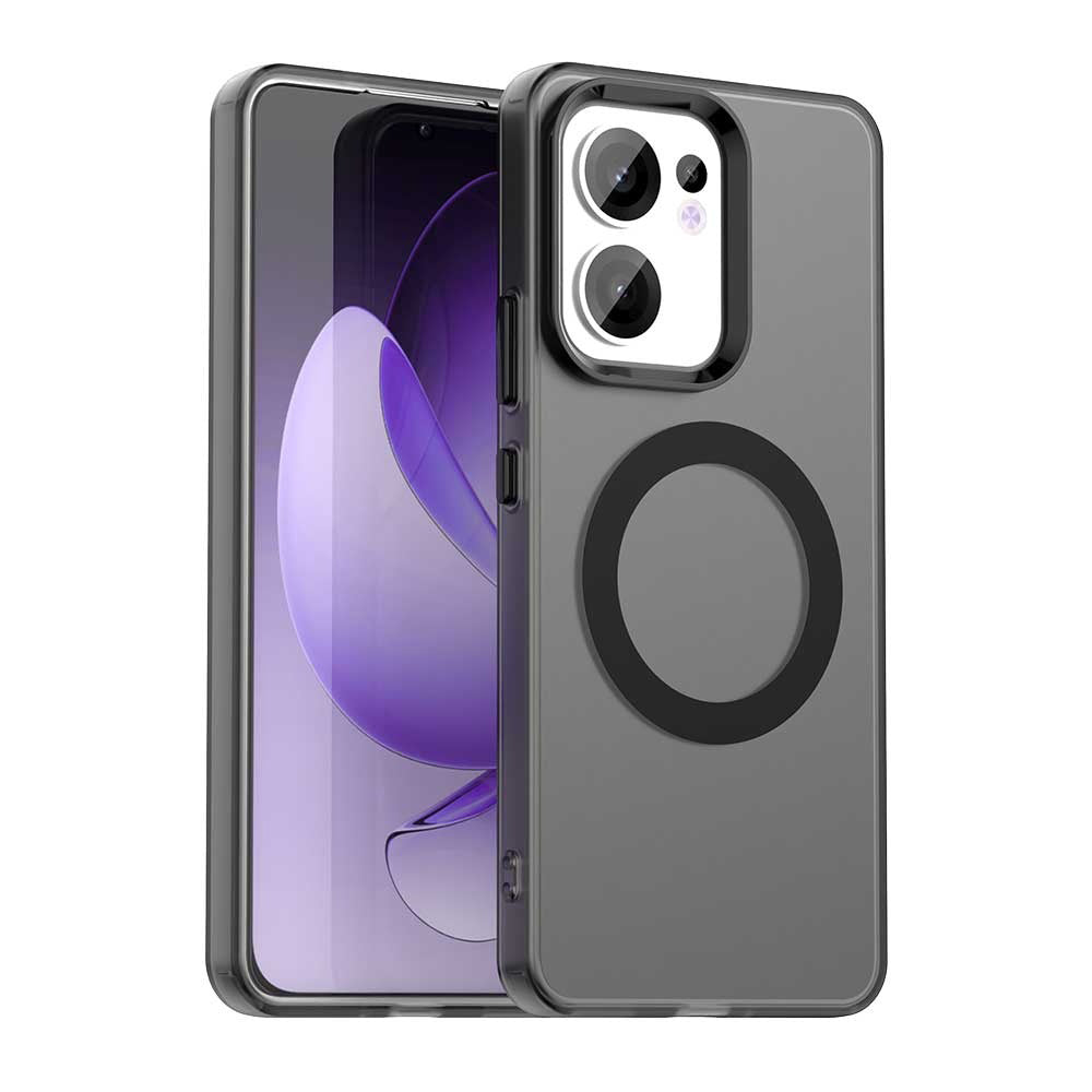Funda MagSafe para Oppo Reno13 FS 5G / Reno13 F 4G / Reno13 F, Techsuit, CandyCase, Negra
