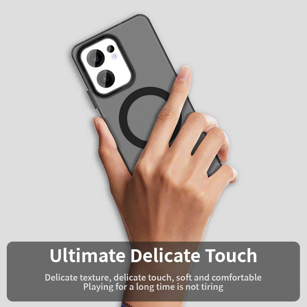 Funda MagSafe para Oppo Reno13 FS 5G / Reno13 F 4G / Reno13 F, Techsuit, CandyCase, Negra