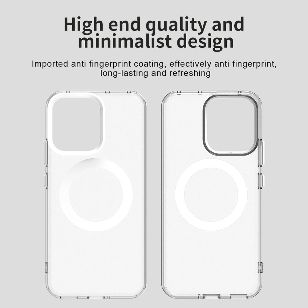 Funda MagSafe para Oppo Reno14, Techsuit, CandyCase, Blanca