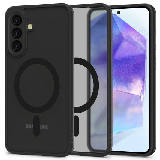 Funda MagSafe para Samsung Galaxy A56 A566, Tech-Protect, Magmat, Negra