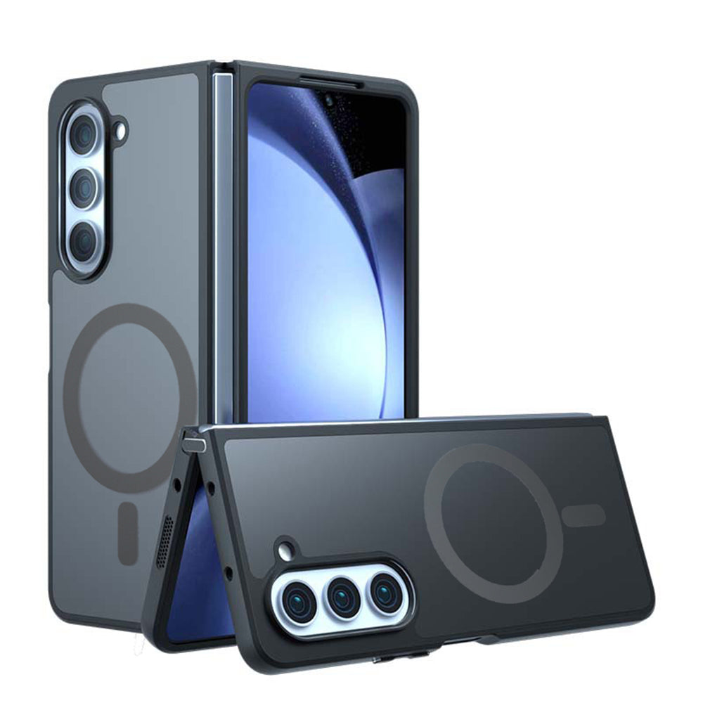 Funda MagSafe para Samsung Galaxy Z Fold6 F956, Techsuit, PureFrost, Negra