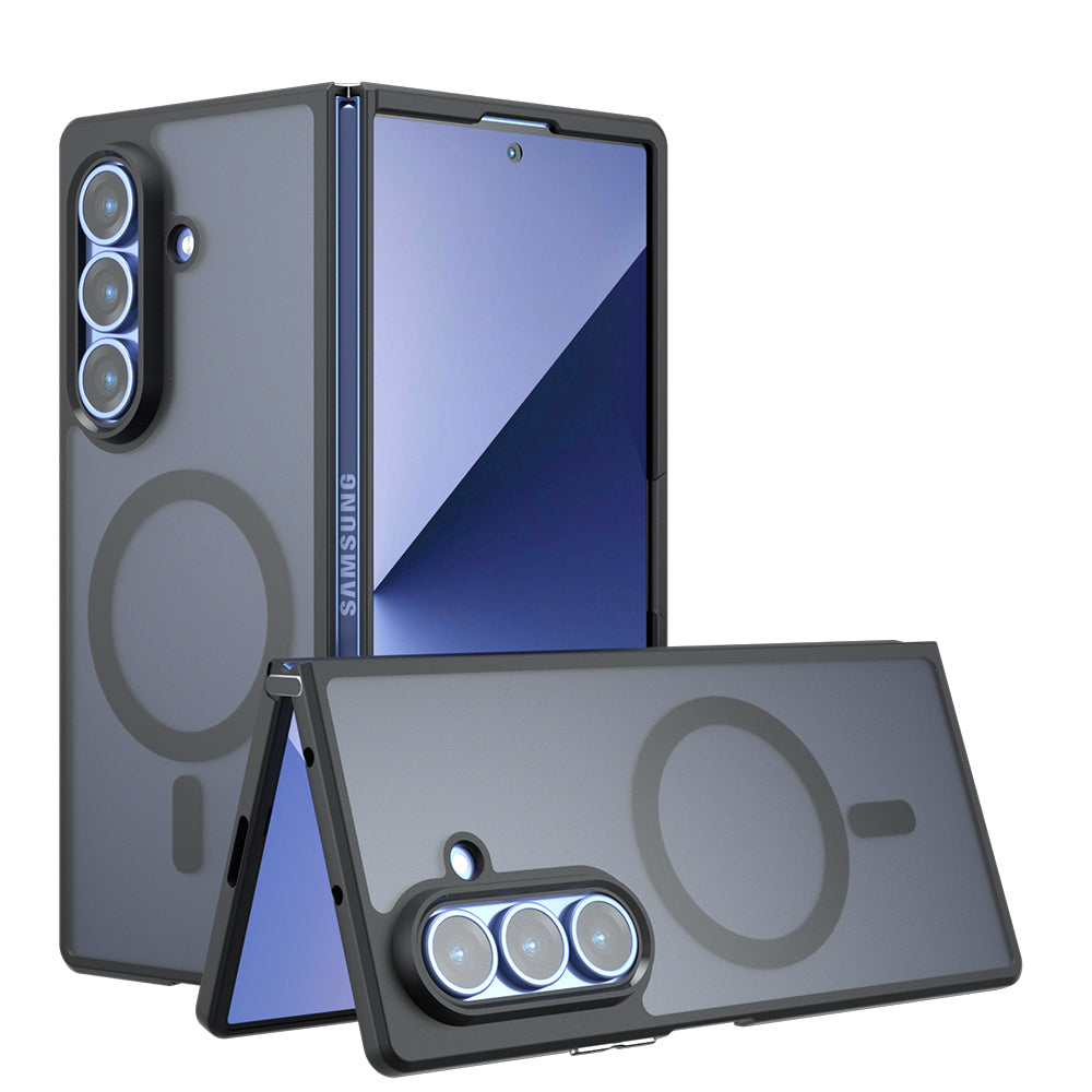 Funda MagSafe para Samsung Galaxy Z Fold7 F966, Techsuit, PureFrost, Negra