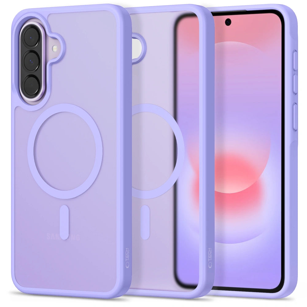 Funda MagSafe para Samsung Galaxy A57 5G, Tech-Protect, Magmat, Morado Mate
