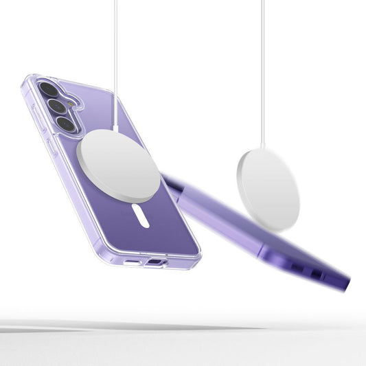 Funda MagSafe para Samsung Galaxy A36 A366, Tech-Protect, Flexair Hybrid, Transparente