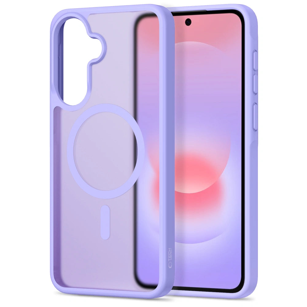 Funda MagSafe para Samsung Galaxy A57 5G, Tech-Protect, Magmat, Morado Mate