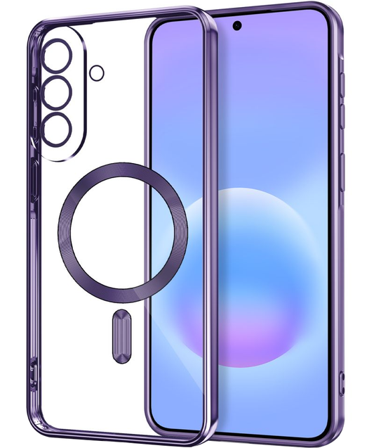 Funda MagSafe para Samsung Galaxy A37 5G, Tech-Protect, Magflex, Violeta