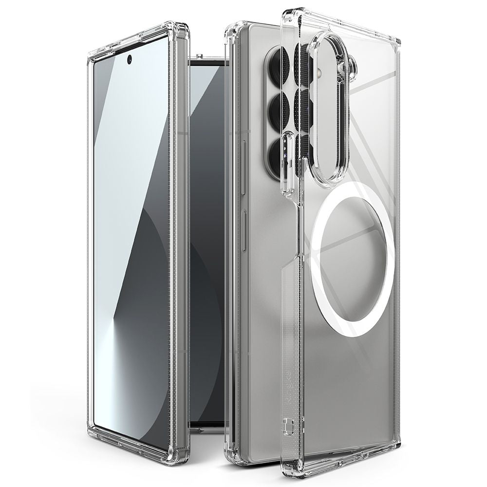 Funda MagSafe para Samsung Galaxy Z Fold6 F956, Ringke, Fusion, Transparente