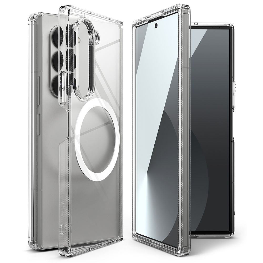 Funda MagSafe para Samsung Galaxy Z Fold6 F956, Ringke, Fusion, Transparente