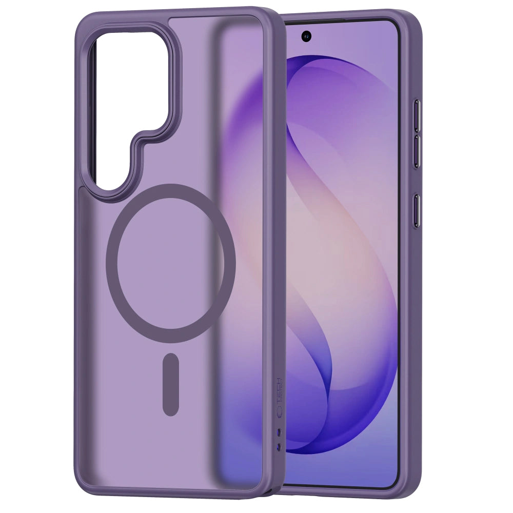 Funda MagSafe para Samsung Galaxy S26 Ultra S948, Tech-Protect, Magmat, Morado Mate
