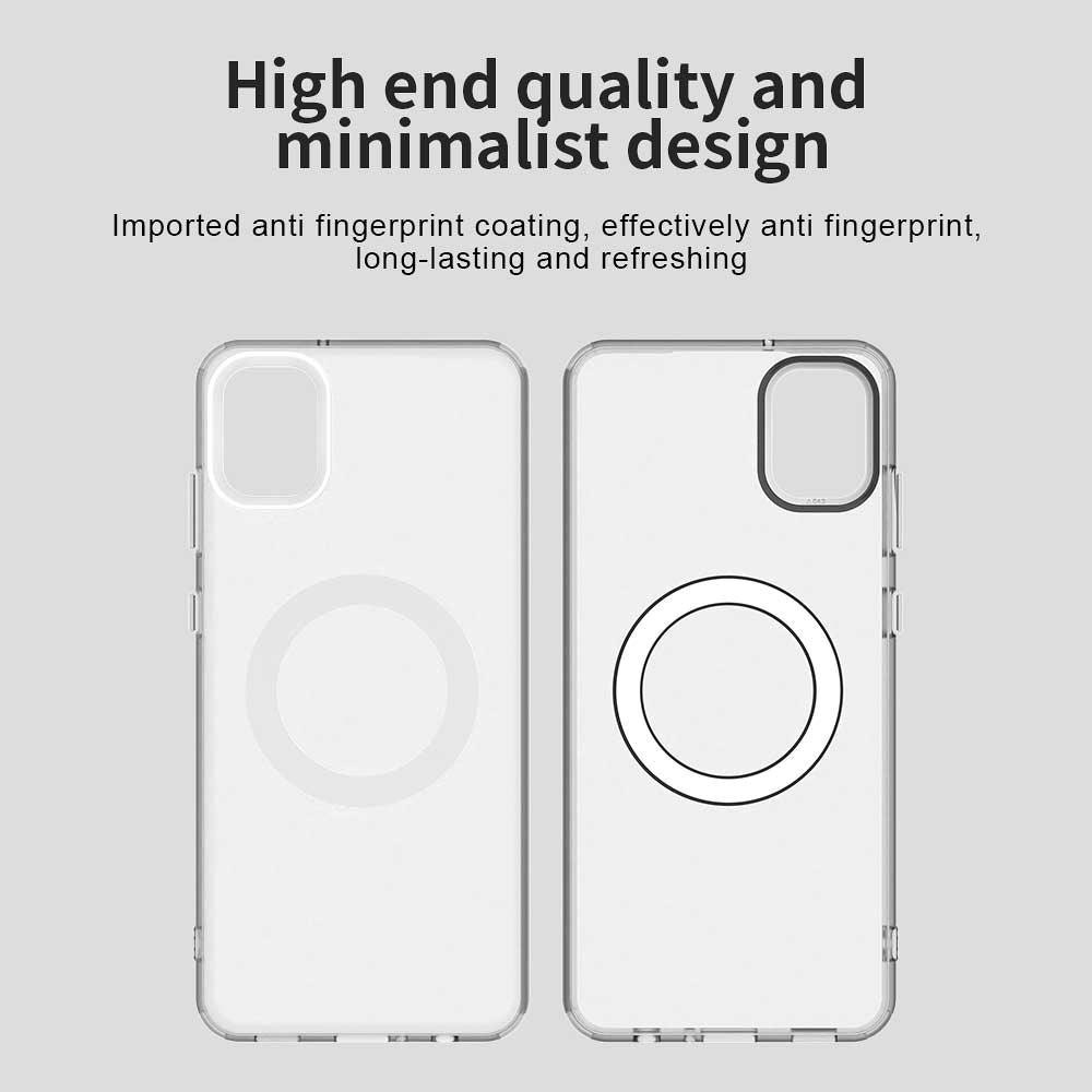 Funda MagSafe para Samsung Galaxy A05 A055, Techsuit, CandyCase, Blanca