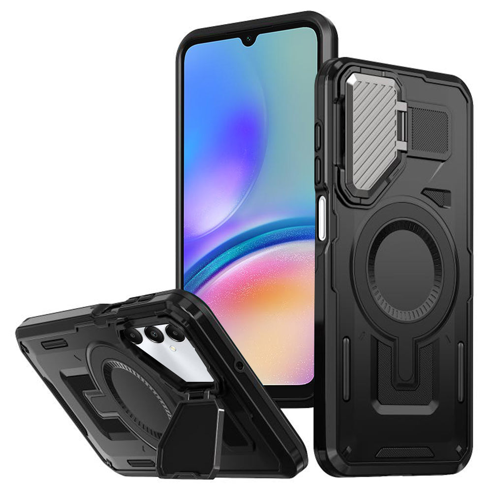 Funda MagSafe para Samsung Galaxy A05s A057, Techsuit, CamVault, Negra