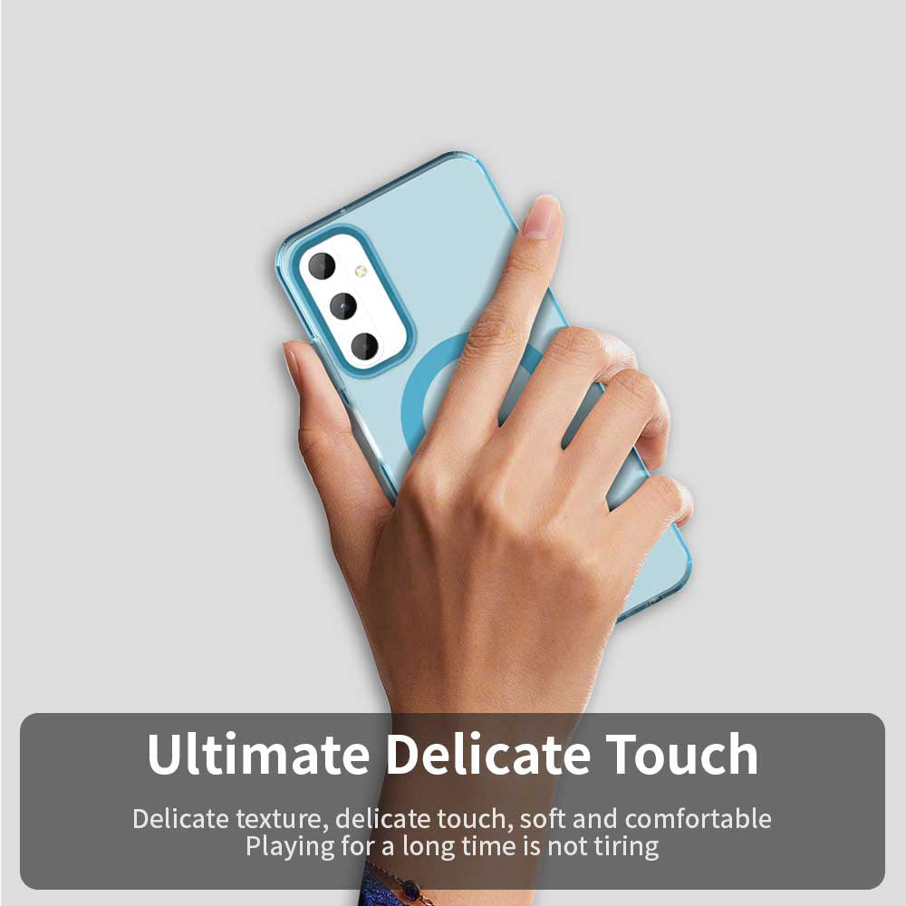 Funda MagSafe para Samsung Galaxy A05s A057, Techsuit, CandyCase, Azul