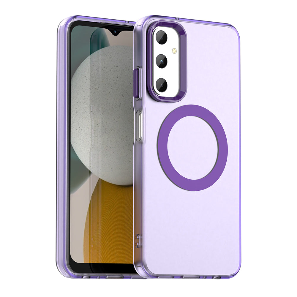 Funda MagSafe para Samsung Galaxy A05s A057, Techsuit, CandyCase, Morado