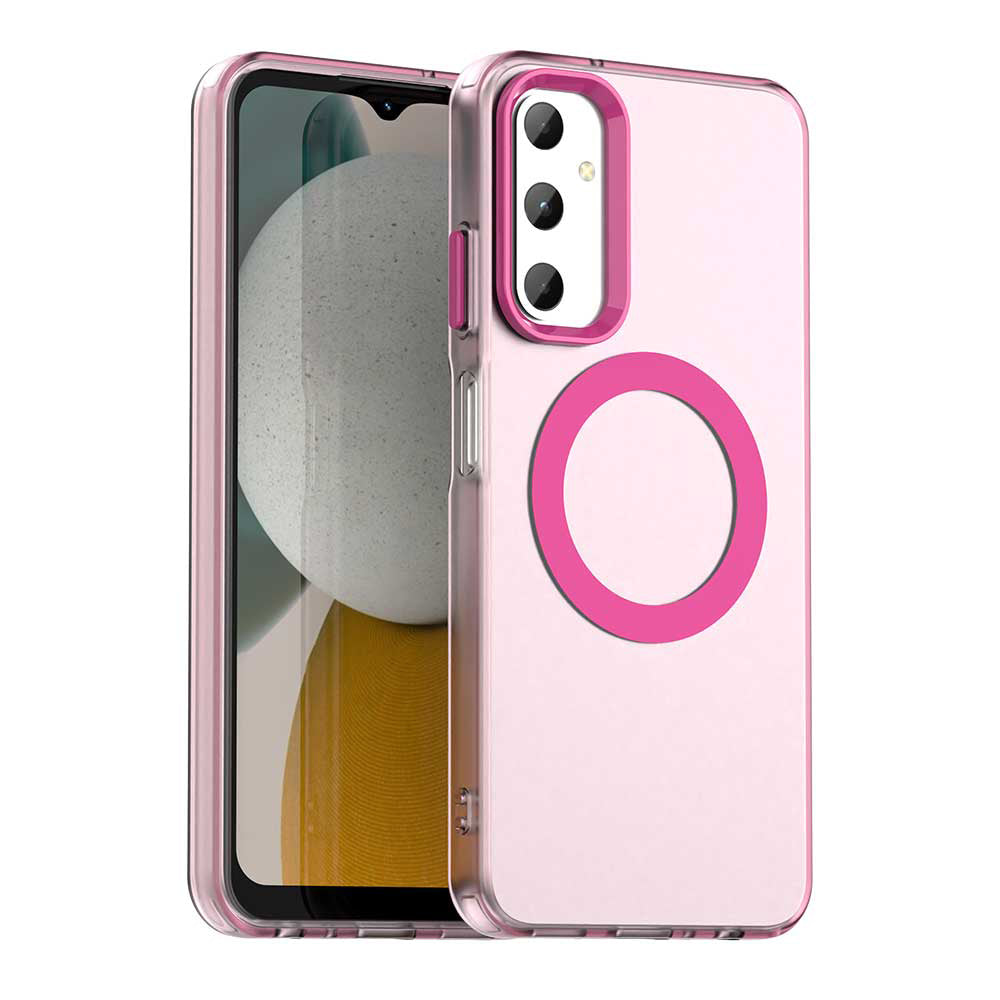 Funda MagSafe para Samsung Galaxy A05s A057, Techsuit, CandyCase, Rosa
