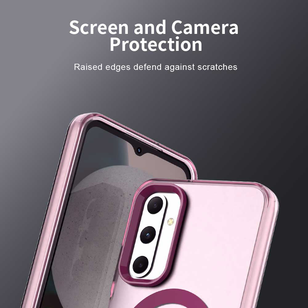 Funda MagSafe para Samsung Galaxy A05s A057, Techsuit, CandyCase, Rosa