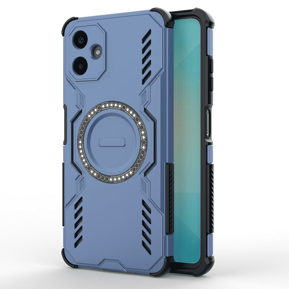Funda MagSafe para Samsung Galaxy A06 A065, Techsuit, ArmorMag, Azul