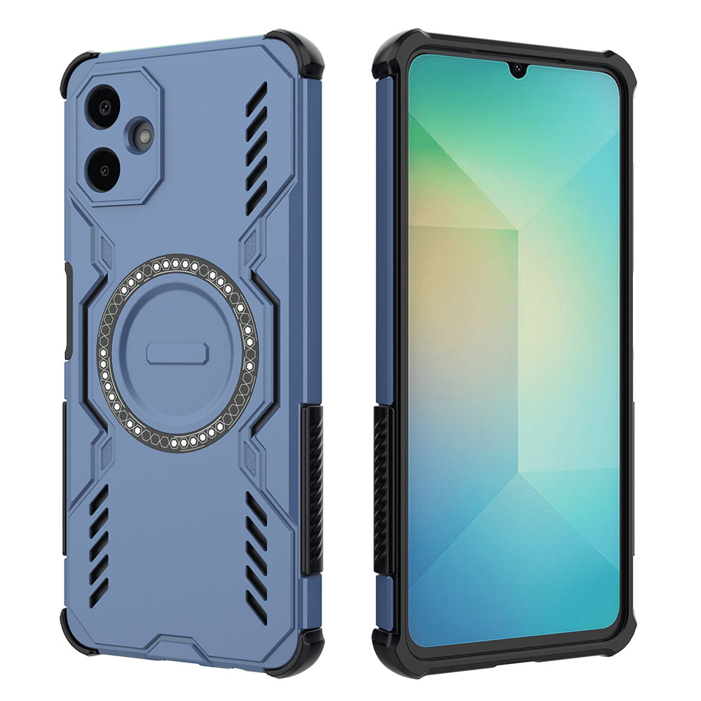 Funda MagSafe para Samsung Galaxy A06 A065, Techsuit, ArmorMag, Azul