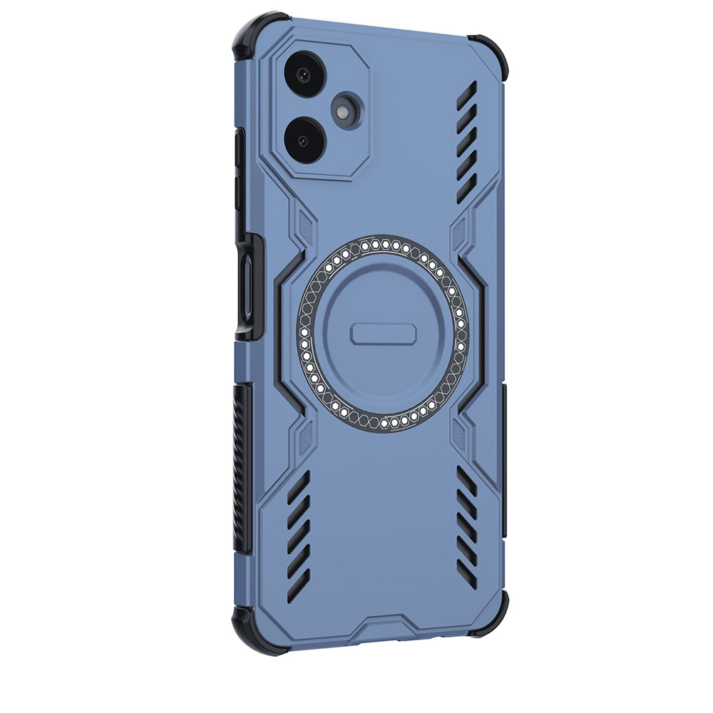 Funda MagSafe para Samsung Galaxy A06 A065, Techsuit, ArmorMag, Azul