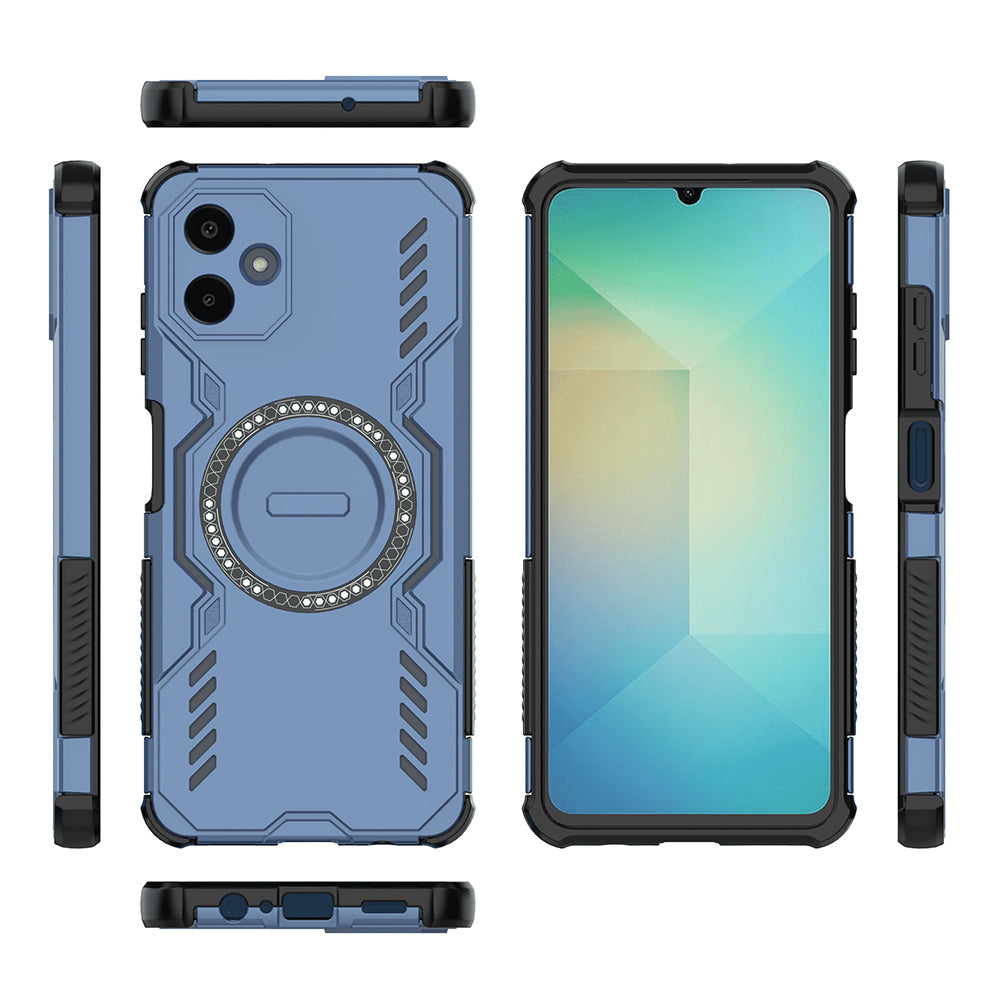Funda MagSafe para Samsung Galaxy A06 A065, Techsuit, ArmorMag, Azul