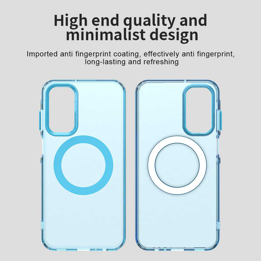 Funda MagSafe para Samsung Galaxy A15 5G A156 / A15 A155, Techsuit, CandyCase, Azul