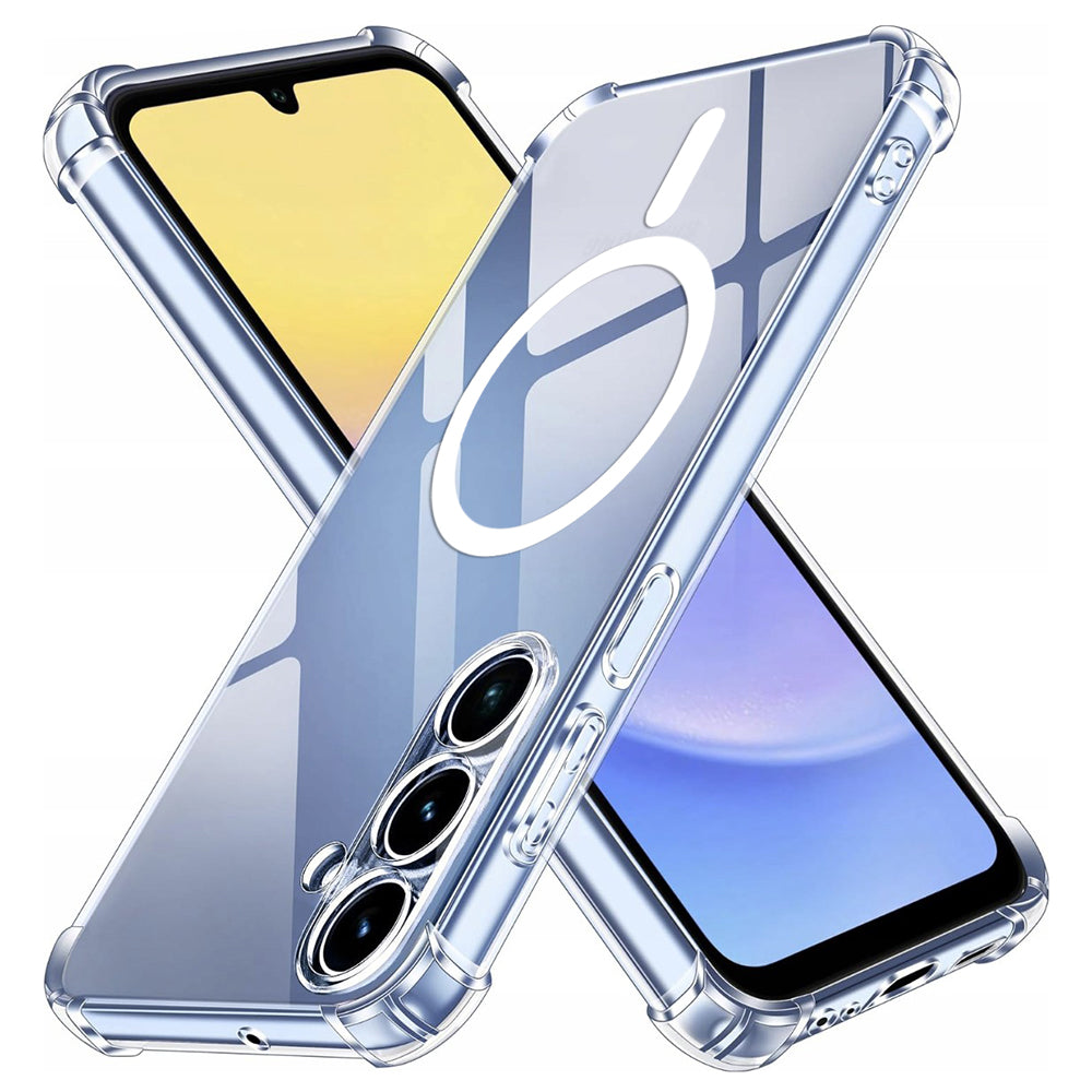 Funda MagSafe para Samsung Galaxy A15 5G A156 / A15 A155, Techsuit, a prueba de golpes, Transparente