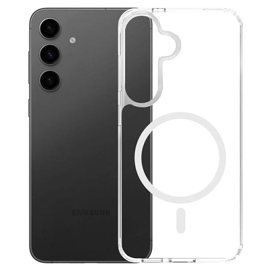 Funda MagSafe para Samsung Galaxy A16 5G A166 / A16 4G A165, 3MK, Armor MagCase, Transparente
