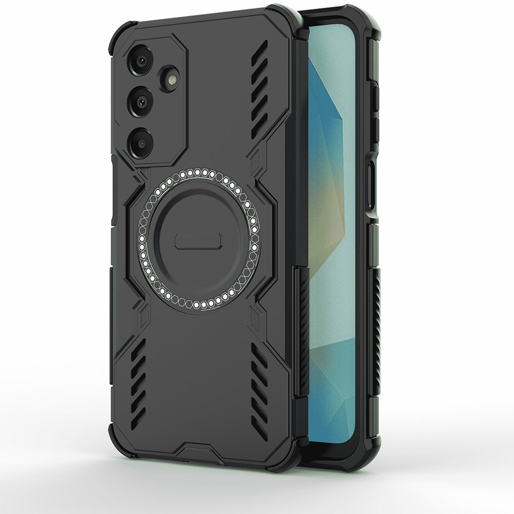 Funda MagSafe para Samsung Galaxy A16 5G A166 / A16 4G A165, Techsuit, ArmorMag, Negra