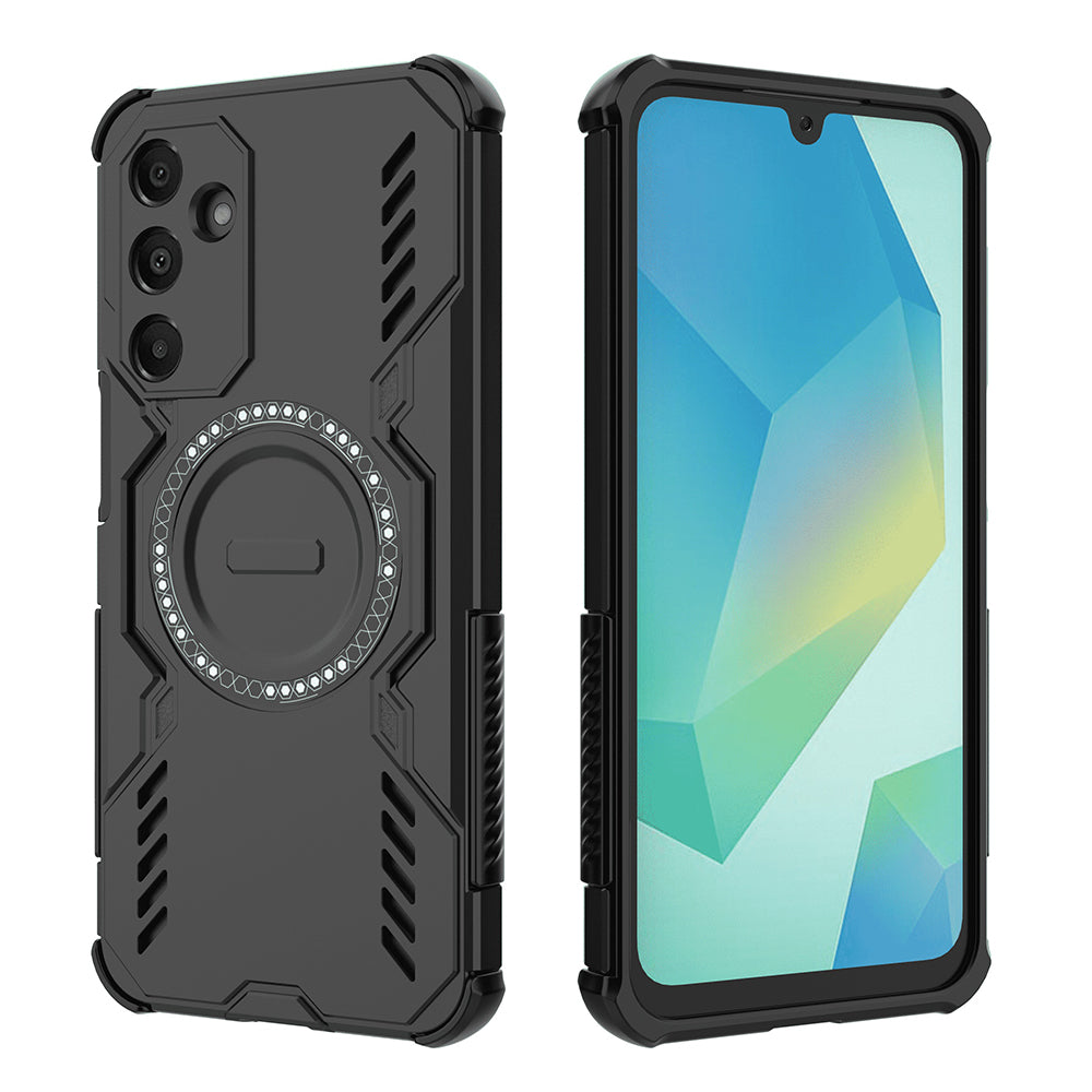 Funda MagSafe para Samsung Galaxy A16 5G A166 / A16 4G A165, Techsuit, ArmorMag, Negra